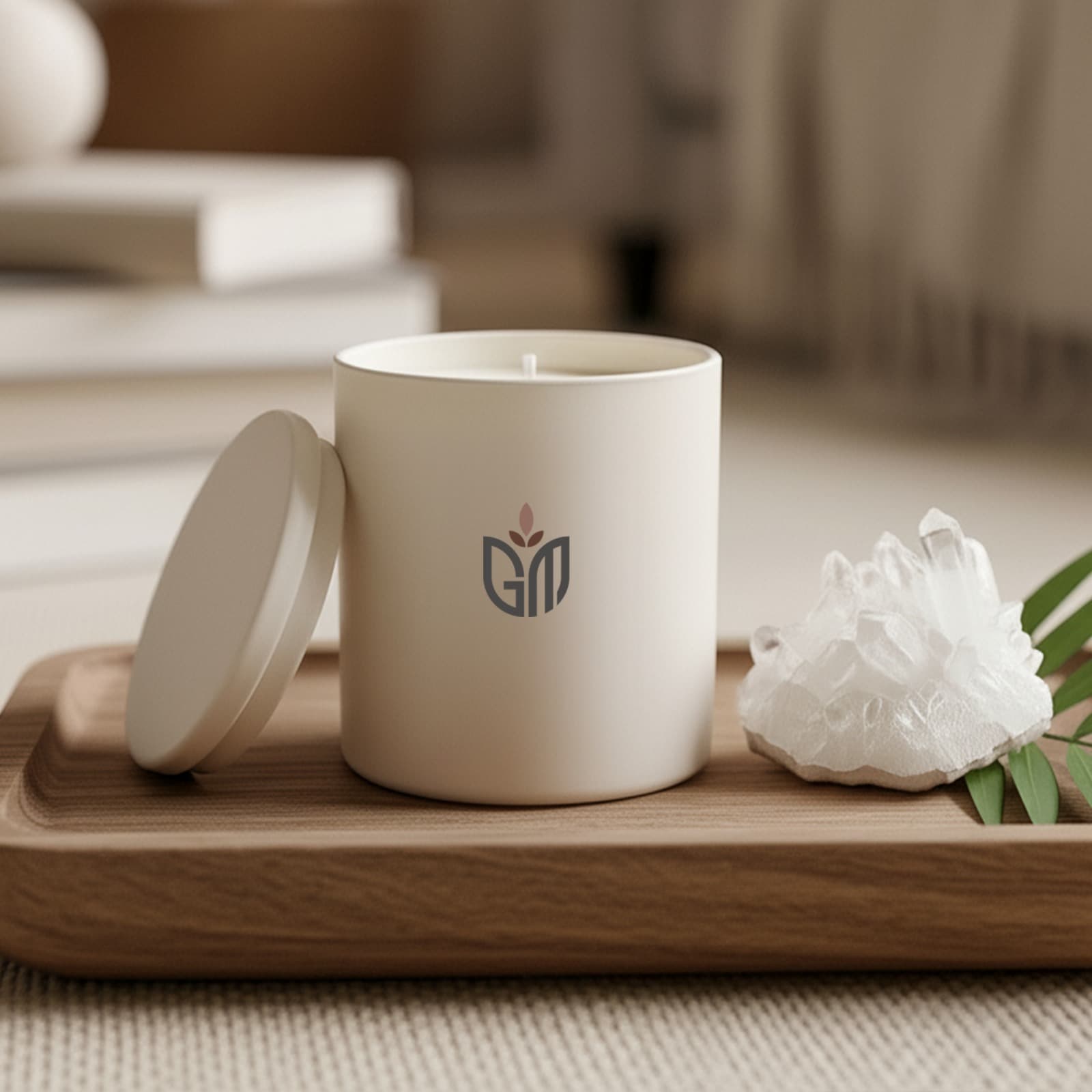 GOOD signature candle with mug